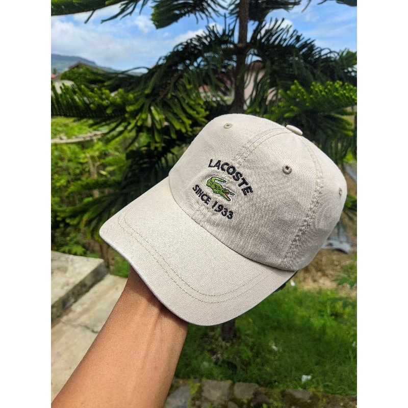 topi pria original branded LACOSTE