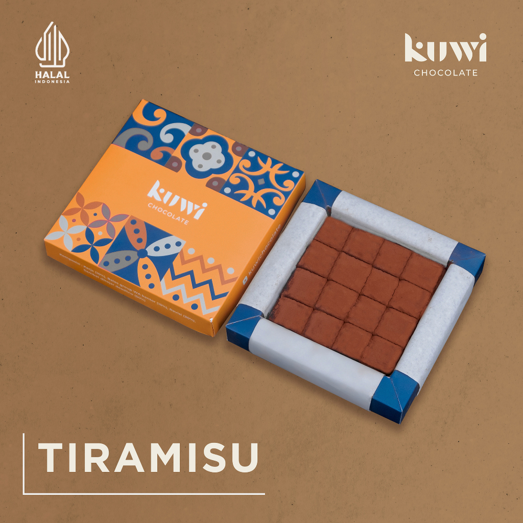 

Truffle Chocolate KUWI Tiramisu / Coklat Truffle