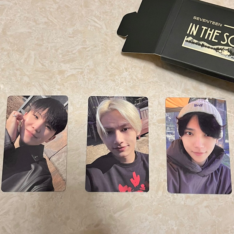 [READY STOCK] Photocard PC In The Soop ITS 2 SEVENTEEN Jun Woozi