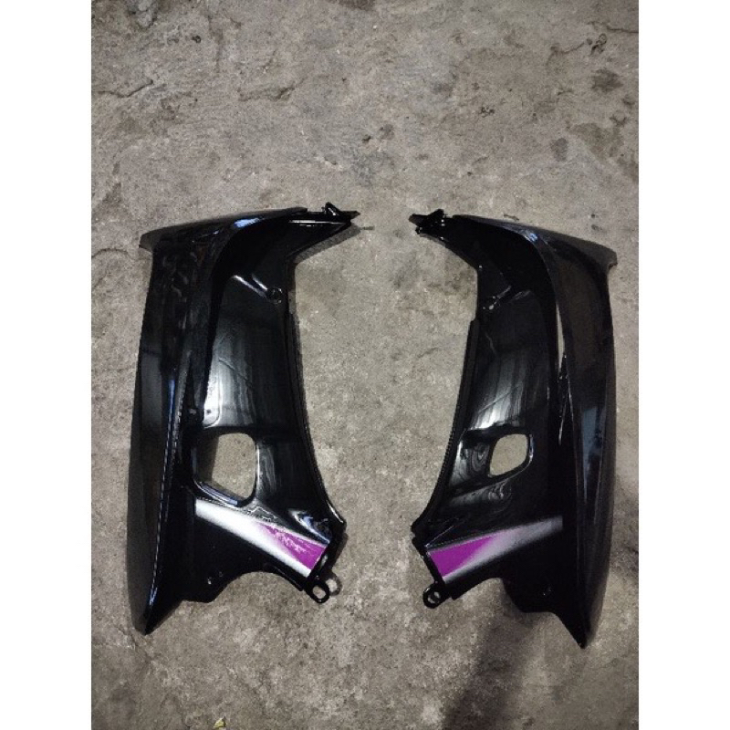 COVER SAYAP LUAR DALAM SUPRA X LAMA STRIP UNGU