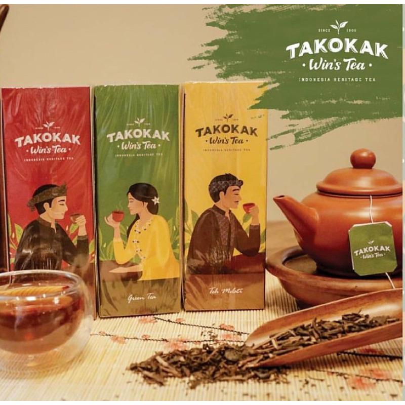 Takokak Win's Tea - Black Tea - Jasmine Tea - Green Tea