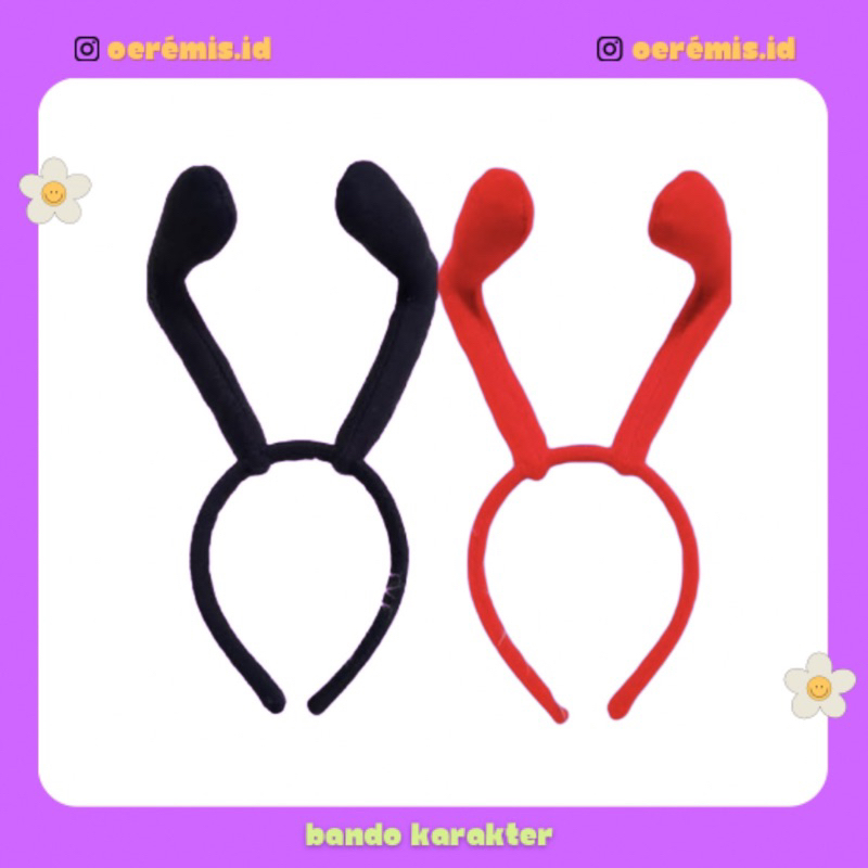 BANDO KARAKTER HEWAN SEMUT / BANDO SEMUT MERAH SEMUT HITAM / BANDO ANTENA SEMUT / BANDO COSPLAY SEMU
