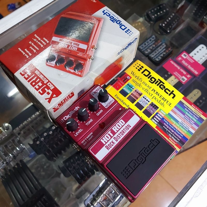 efek gitar digitech XHRV hot rod rock distortion pedal original