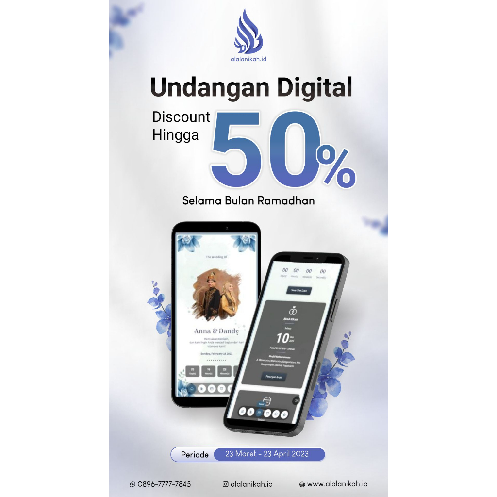 

Undangan Pernikahan Digital Murah dan Terbaik Se-Nusantara