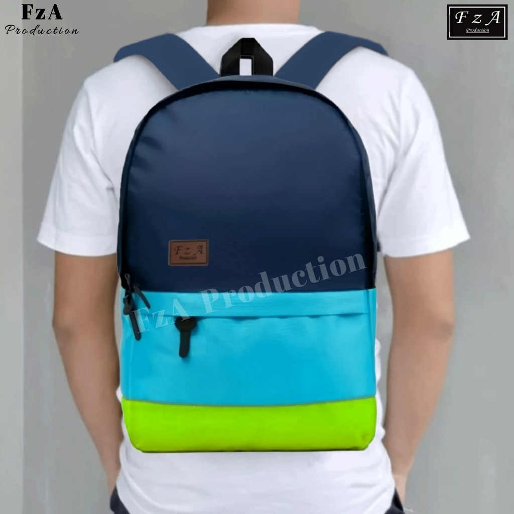 FzA Official - Tas Ransel Distro Original Casual pria Wanita / Tas Ransel Laptop / Backpack Sekolah Kuliah Distro Original Tas Punggung Laptop - NBRC