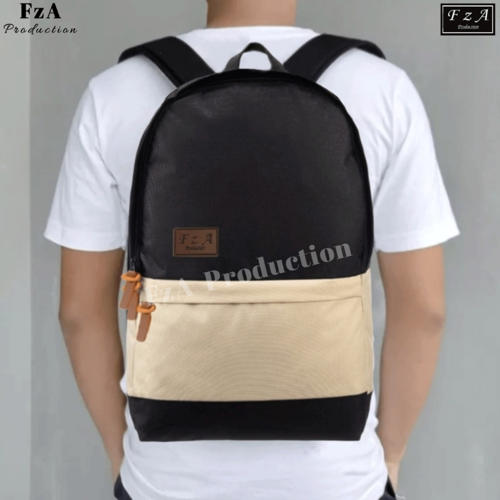 FzA Official - Tas Ransel Distro Original Casual pria Wanita / Tas Ransel Laptop / Backpack Sekolah Kuliah Distro Original Tas Punggung Laptop - CCRC