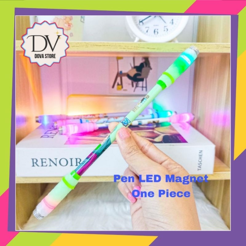 

PULPEN LED MAGNET KARAKTER ONE PIECE PEN PUTAR MAGNET ANIME LUCU