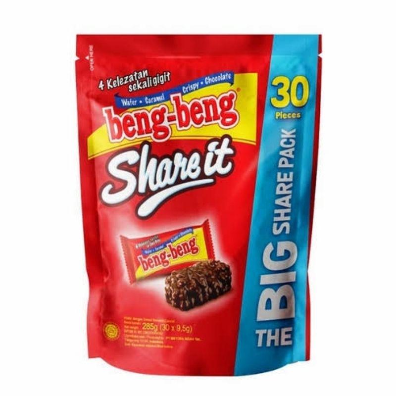 

Beng-Beng Share It 30 pcs Murah | snack cokelat | beng beng