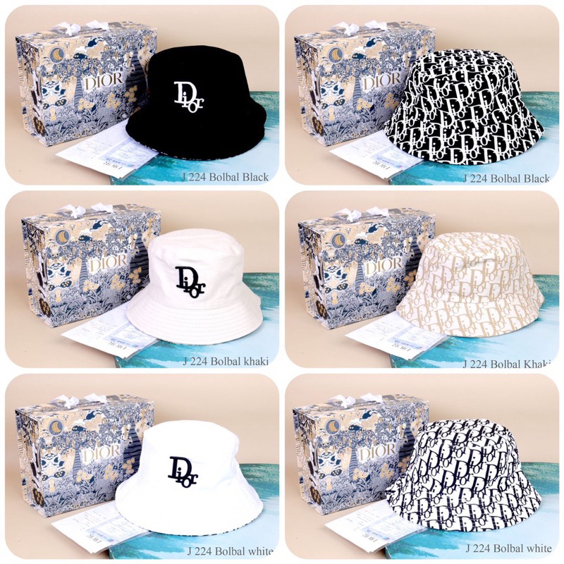 Topi Bucket Distro Bolak Balik Unisex