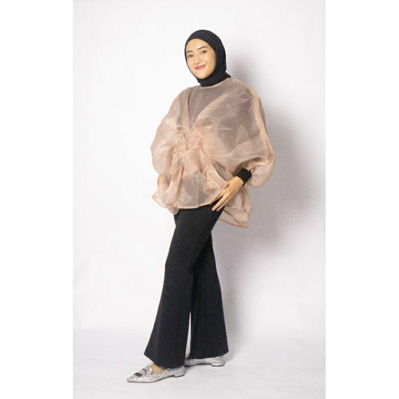 Organza Top / Shanty Top / Outer Organza / Baju Kondangan / Baju Lebaran