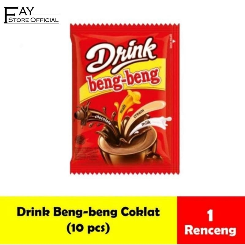 

DRINK BENG-BENG DRINK 30gr RENCENG (ISI 10) MINUMAN COKELAT BUBUK