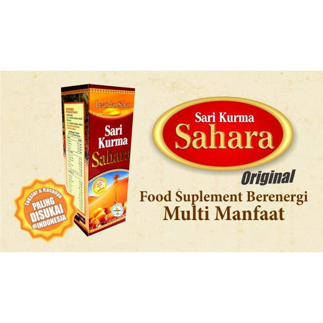 

Sari Kurma Sahara - Squash Kurma Sahara 100% ORIGINAL