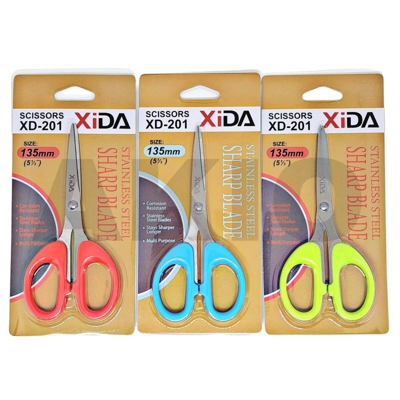 

Gunting Kecil Tajam Kertas Anak XIDA 201 13,5 cm Lucu Aesthetic SEBAGUNA Aman Warna Warni
