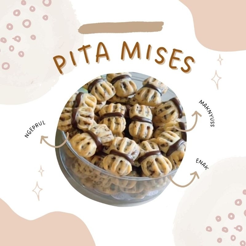 

kue kering pita mises kuker misses meses coklat
