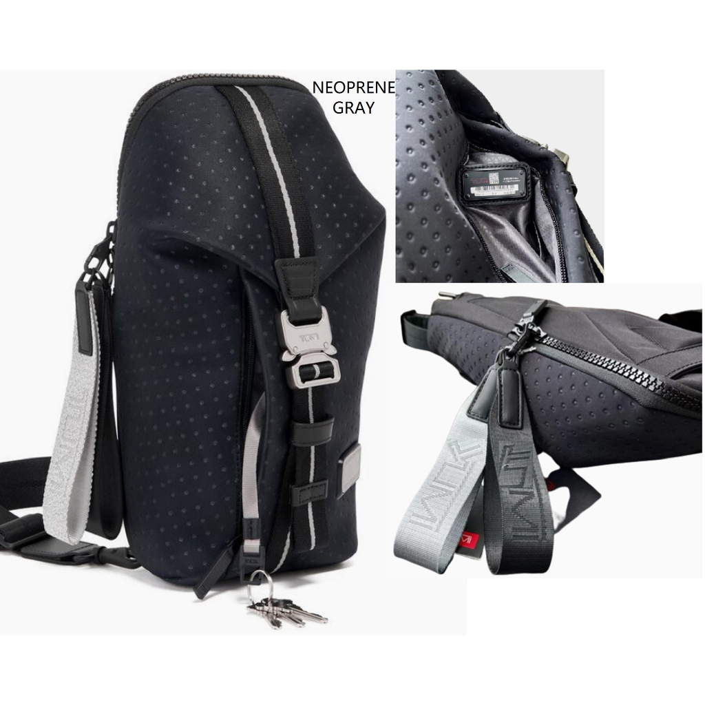 TAS SELEMPANG WAITBAG TAHOE BOZEMAN ALPHA BRAVO / SLING BAG TAHOE WAISTBAG BOZEMAN / NEO PRENE GRAY