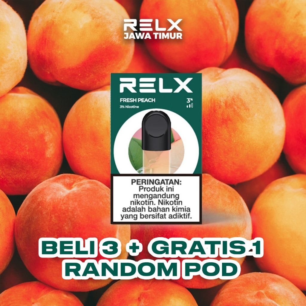 RELX Infinity Pod - Fresh Peach / Peach