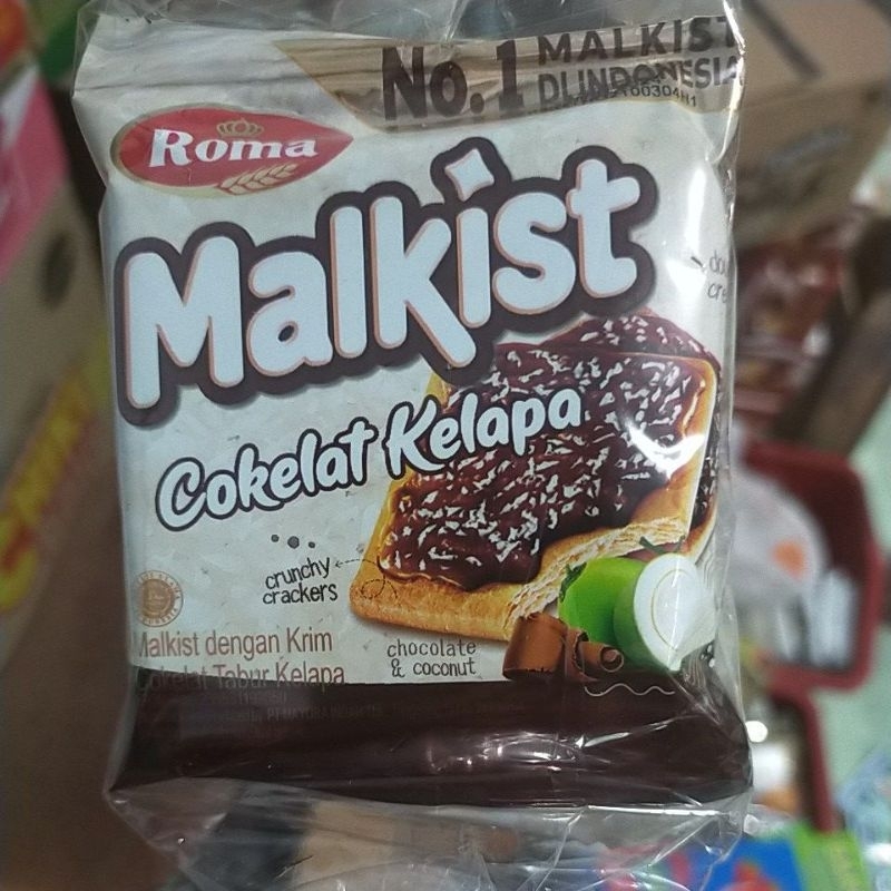 

Roma malkist coklat kelapa 1000an isi 10 pcs