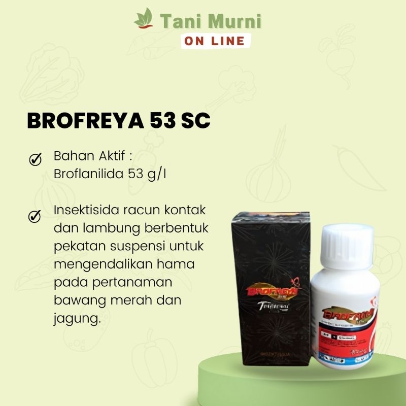 Insektisida Untuk Ulat Pada Bawang Merah Brofreya 50ml