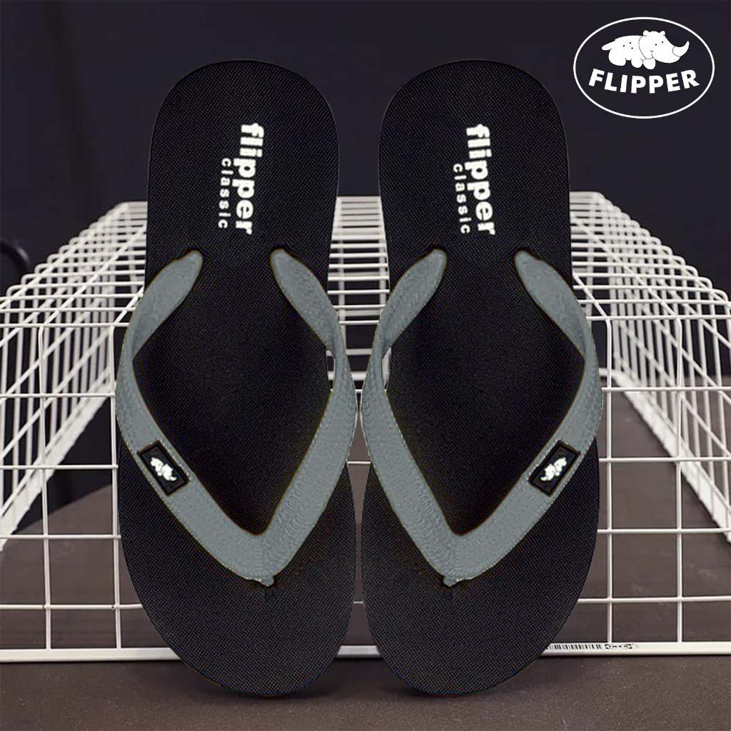 Sandal Jepit Pria Classic Flipper Karet Anti Slip 39/43