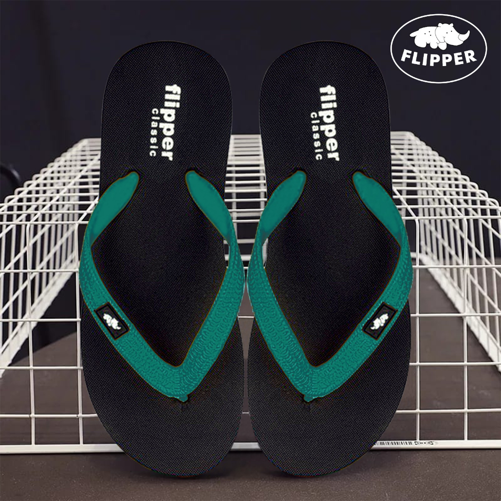 Sandal Jepit Pria Classic Flipper Karet Anti Slip 39/43