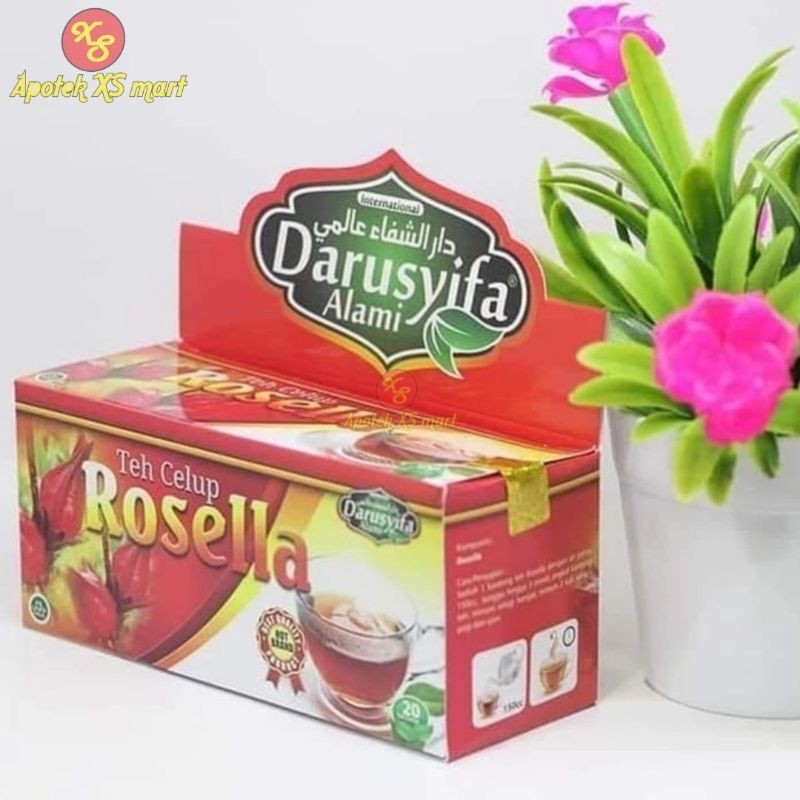 

DARUSYIFA TEH CELUP ROSELLA ANTIOKSIDAN KOLESTEROL DIABETES TEKANAN