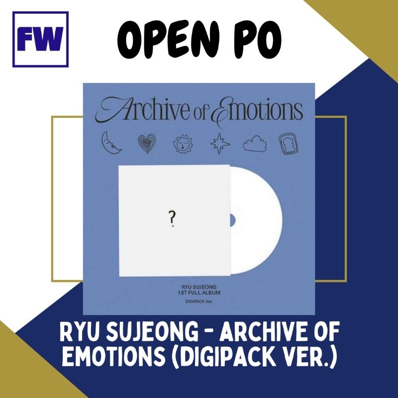 Ryu Sujeong Archive of Emotions (Digipack ver.) Album Vol. 1 Official