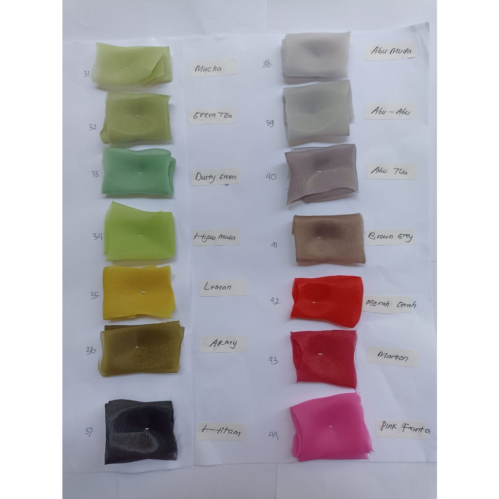 Aplikasi bunga semanggi payet 3cm dan 2,5cm/ kebaya/ brukat/ jahit/ gamis/ briesmaid
