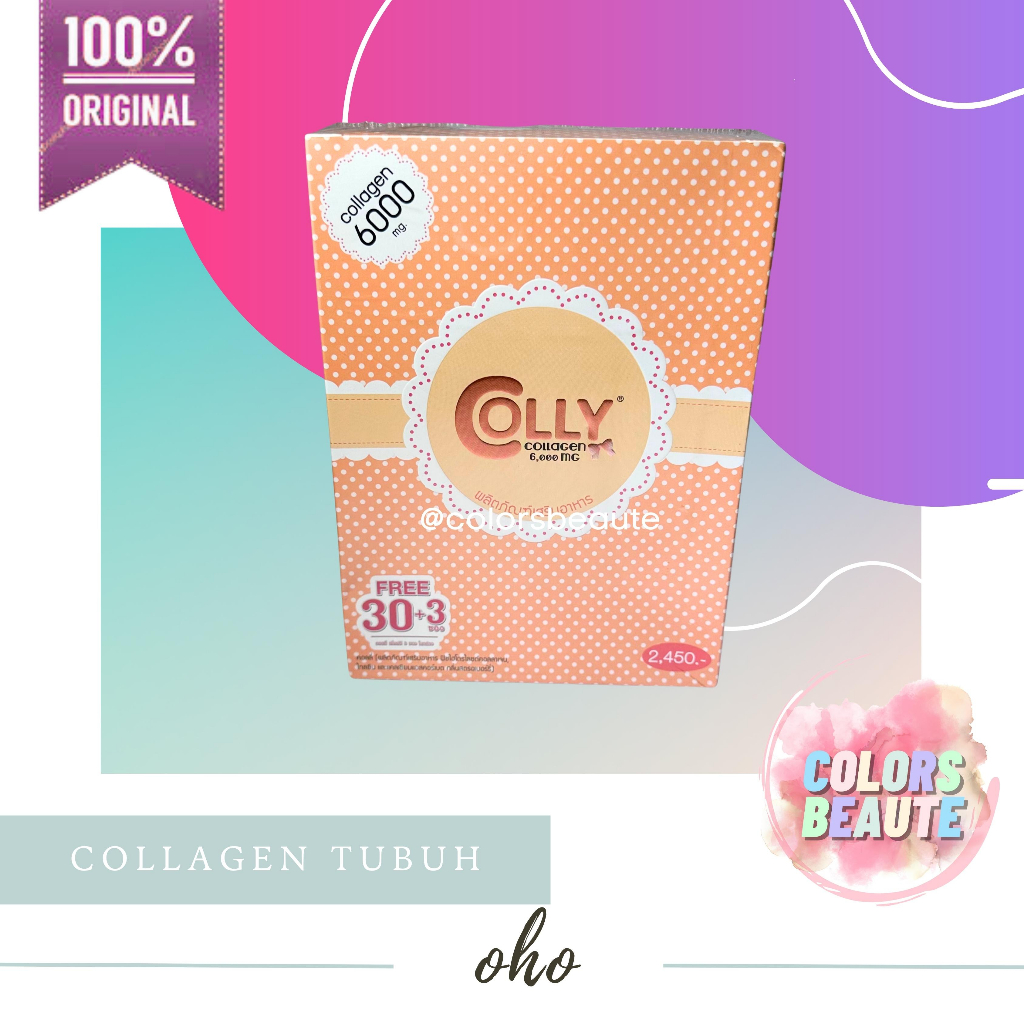 colly collagen 6000 mg / COLLY PINK COLLAGEN / COLLAGEN DRINK / collagen kecantikan / collagen tubuh / collagen kulit