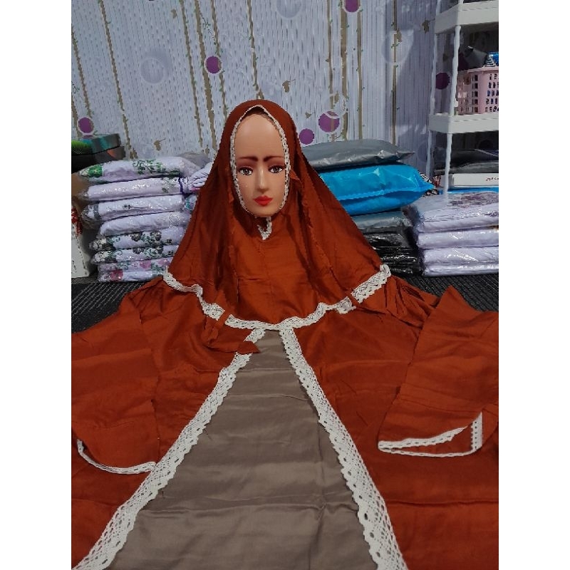 Terlaris Mukena Abaya Renda