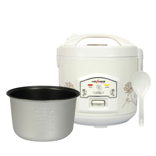 Rice Cooker Advance A12 1,2 Liter / 1,8 Liter Penanak Nasi 350 Watt dan Kukusan 3in 1 Magic Com Garansi 1 Tahun