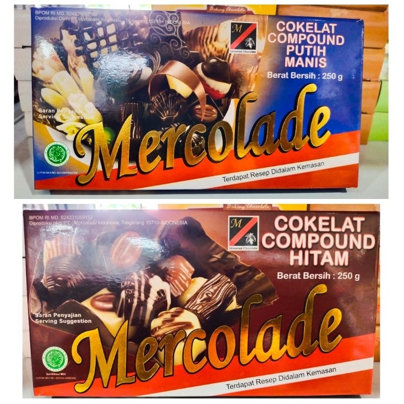 

Mercolade Coklat Compound Batang 250gr