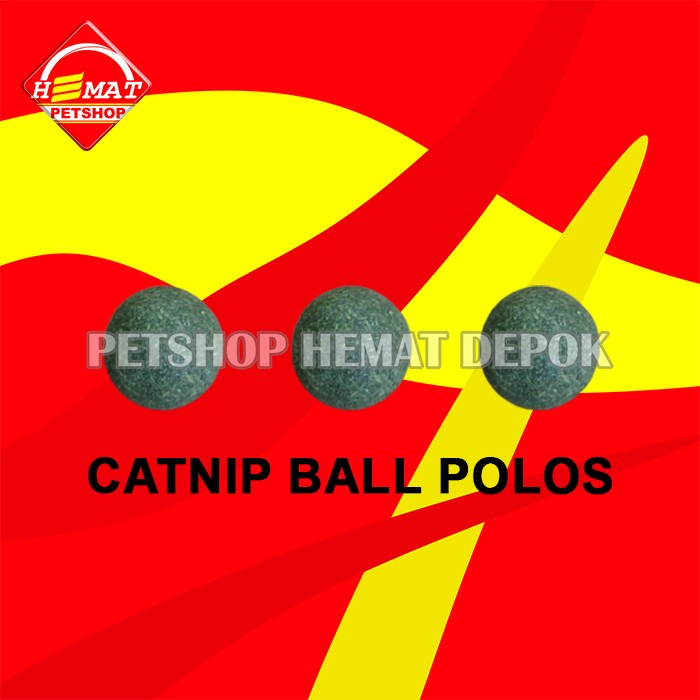 Mainan Kucing Cat toys Bola Catnip Ball