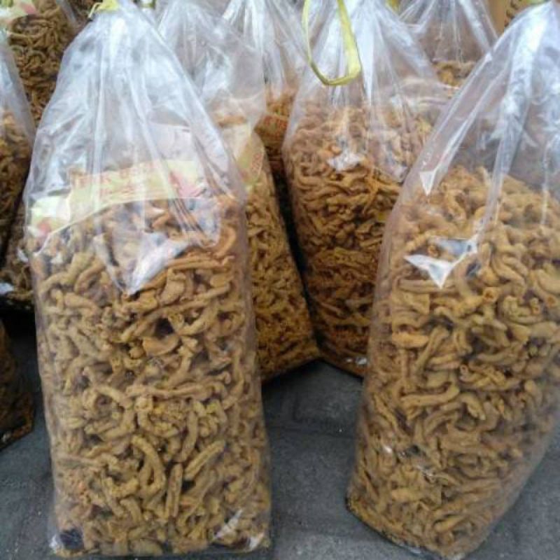 

Usus Ayam Crispy Rasa original Berat 2 kg Enak Dan Halal