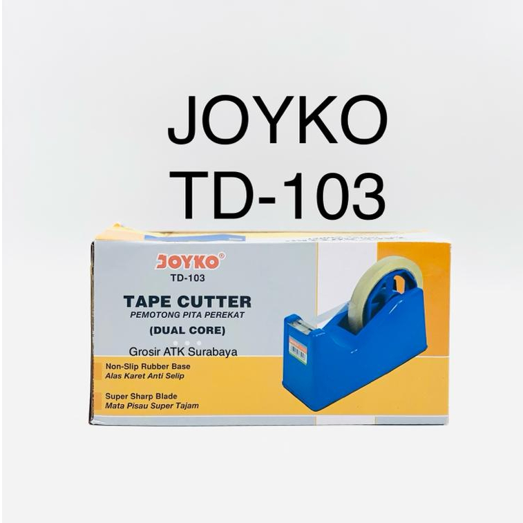 

Tape Cutter / Tape Dispenser / Tempat Selotip Joyko TD-103 TD 103