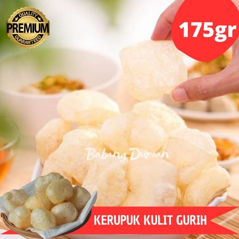 KERUPUK KULIT SAPI GURIH PEDAS ENAK HIGENIS HALAL 1BAL 175GR