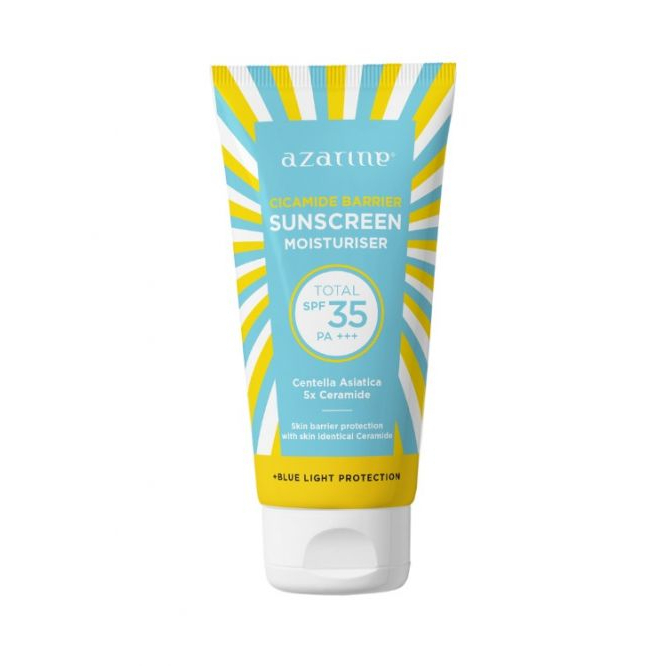 Azarine Cicamide Barrier Sunscreen Moisturiser SPF35 PA+++ Tabir Surya