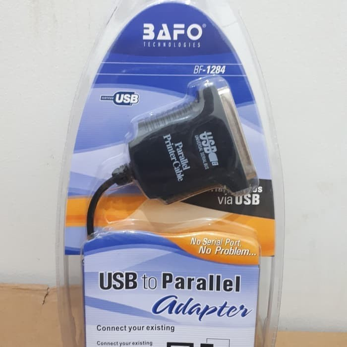 Kabel USB to Printer Parallel LPT - Kabel Printer Paralel Bafo