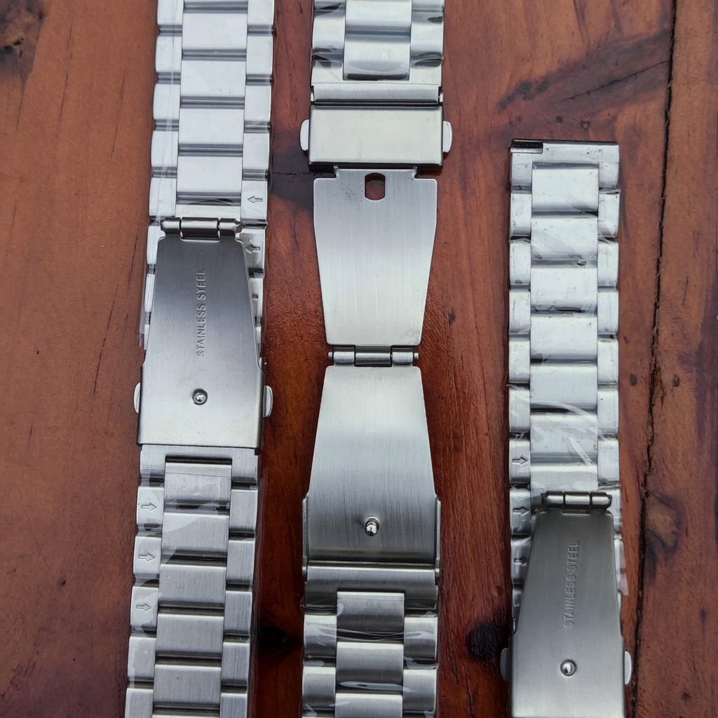 STRAP TALI JAM TANGAN RANTAI STAINLESS STELL PIN QUICK RELEASE