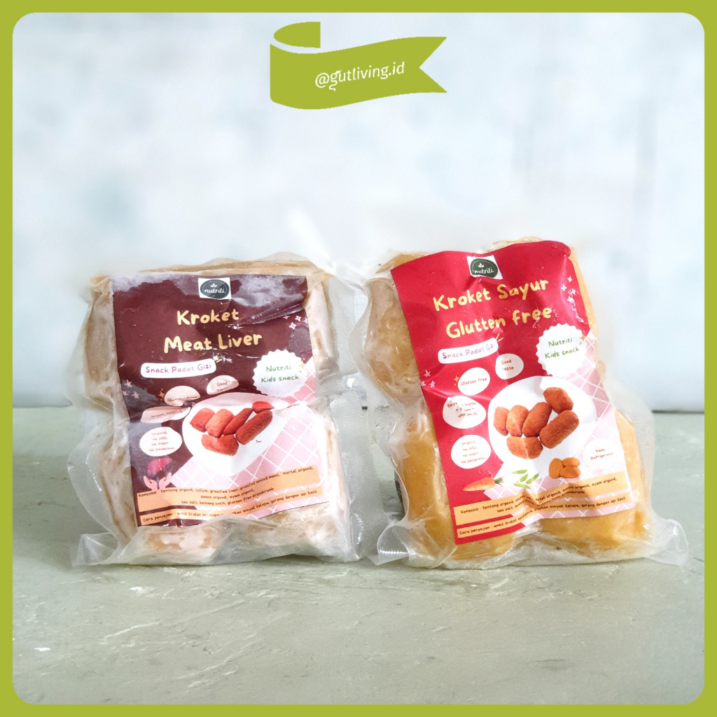 

Kroket Nutriti Meat Liver Sayur Snack Balita Natural