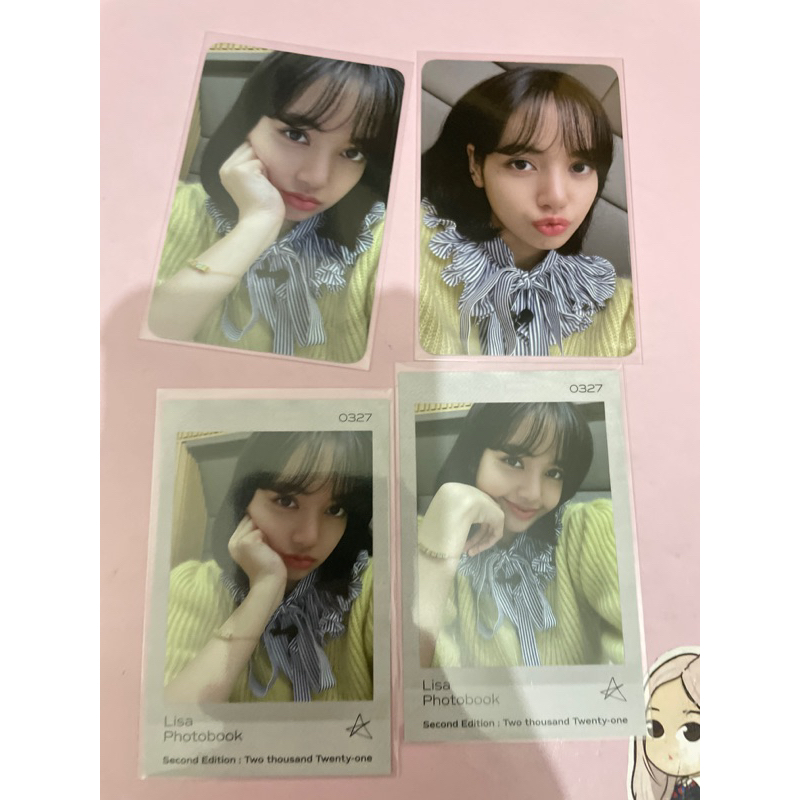 Lisa Blackpink Photocard PC POB Lisa photobook vol 2