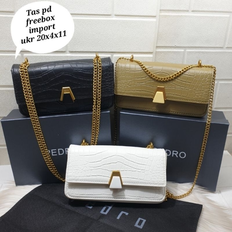 Tas PE-dro import premium free box uk 20x4x11 / slingbag Pdro import