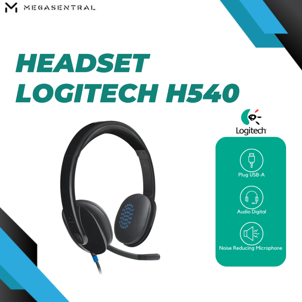 Logitech - H540 USB Headset