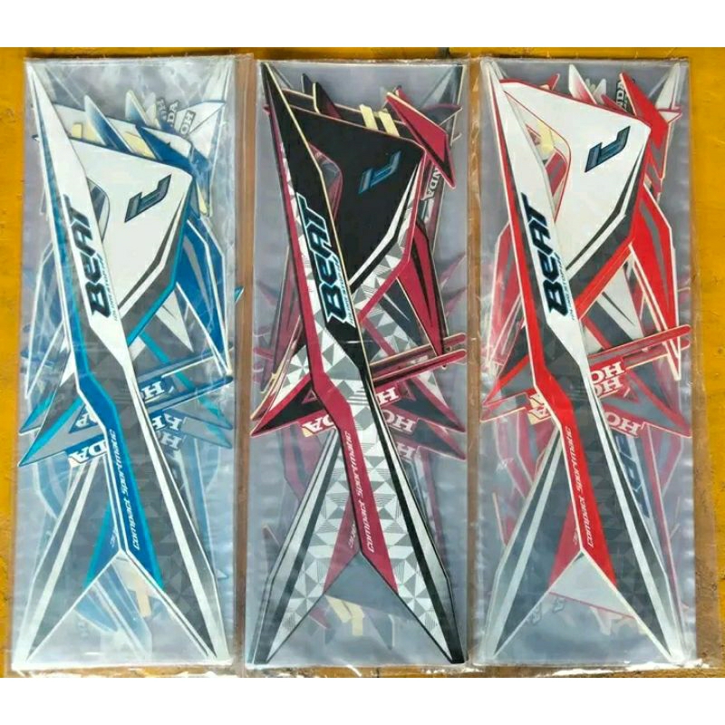 (Bisa COD) Striping beat 2017 Stiker standar ori beat esp iss/CBS fi