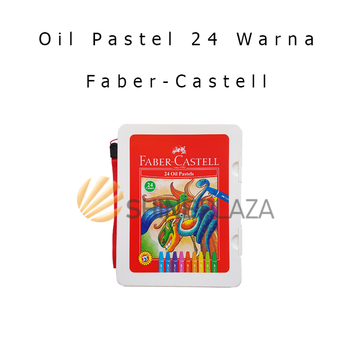 

Crayon Faber Castell 24 Warna - Oil Pastel Faber-Castell 24 Color