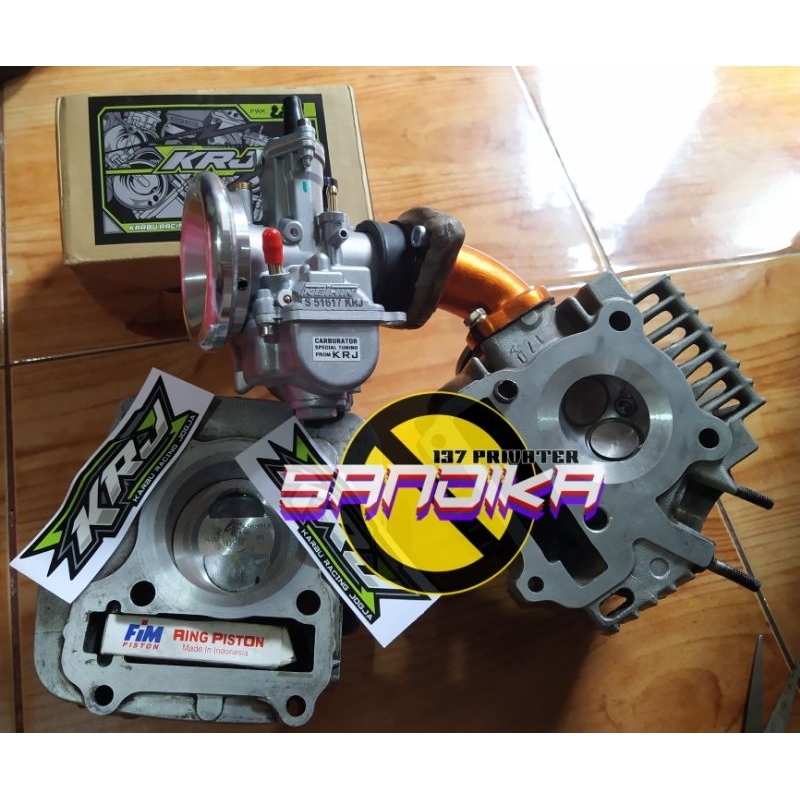 PAKET BORE UP 58 JUPITER Z BURHAN/VEGA R/VEGA R NEW/CRYPTON
