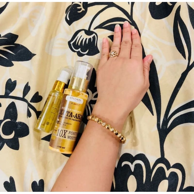 L GLOW PAKET WHITENING PEMUTIH SELURUH TUBUH sabun blemish+peeling luxury+lotion aha