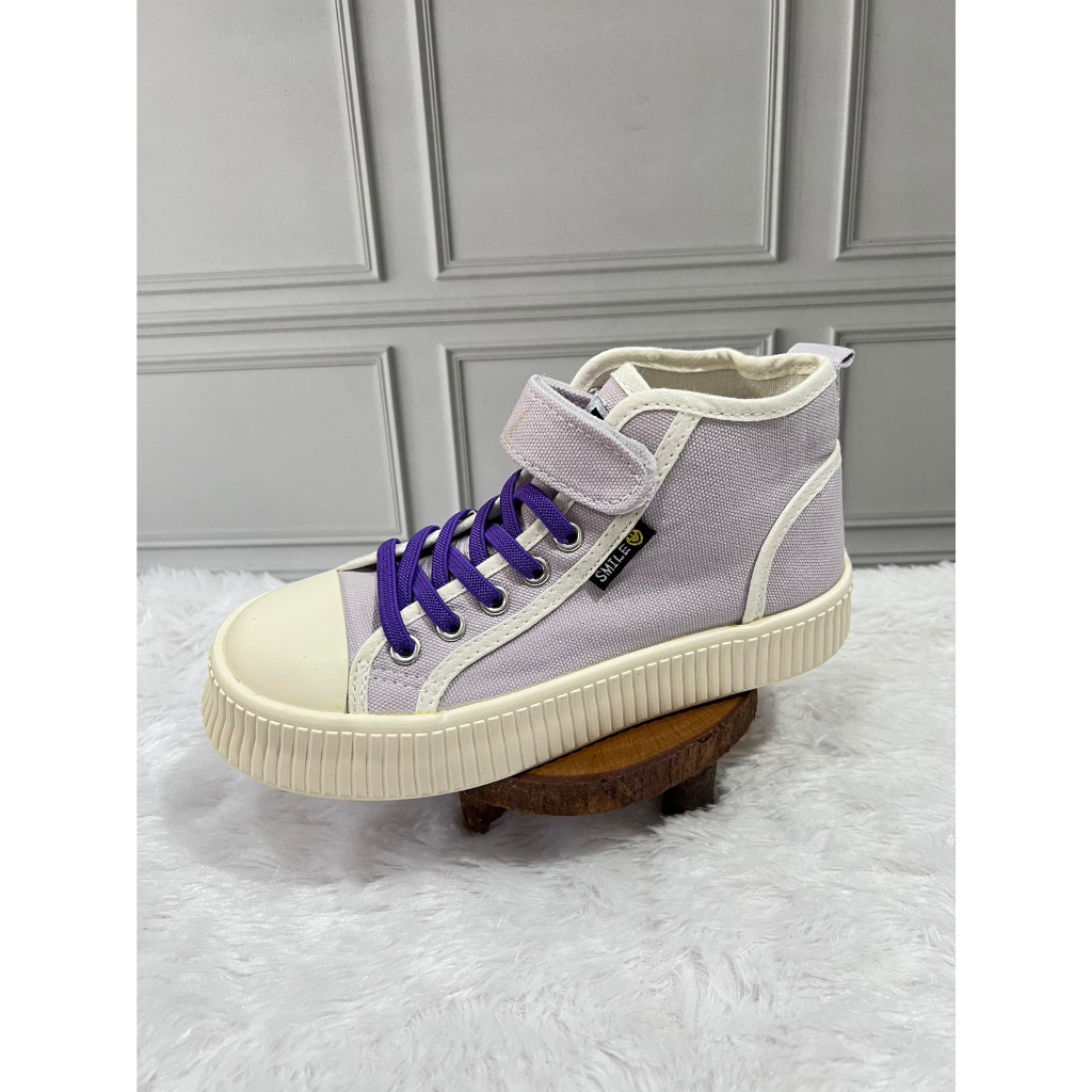 J150 IMPORT Sepatu Anak Import Kids Polos Hak Tebal Korean Style Sneakers Sekolah Anak Laki-Laki Perempuan Size 25-37