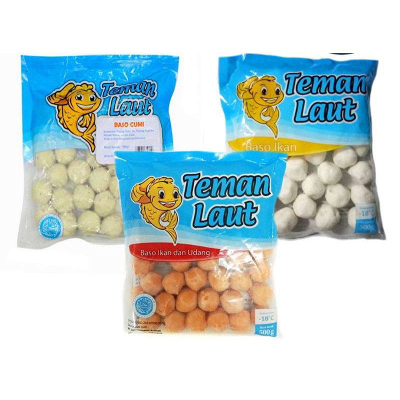 

Teman Laut Baso Ikan dan Udang / Baso Ikan / Fish coin / Coin Star 500gr