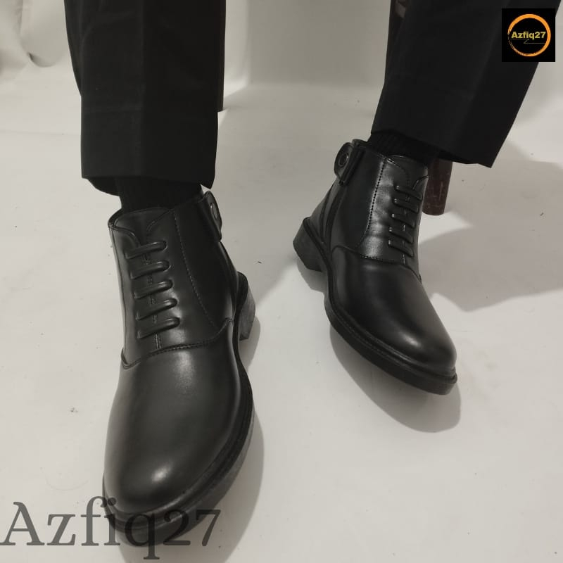 Sepatu Pdh Tni Polri Security Dop Terbaru 100% Original Pengencang Resleting Azfiq27 #4 Dop