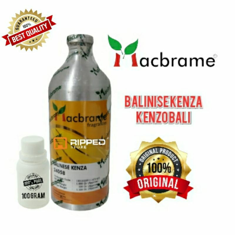 (100ML) BIBIT PARFUM MURNI BALINISE KENZA KNZO BALI BY MACBRAME ORIGINAL